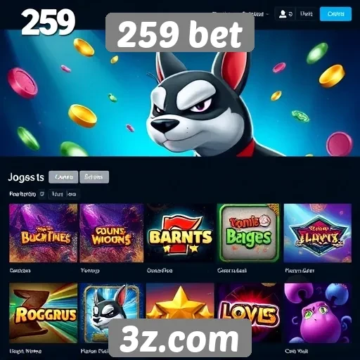 Jogos populares disponíveis no site 259 bet em destaque