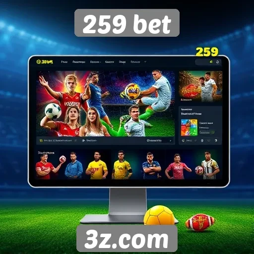 Interface do usuário e experiência de navegação em 259 bet